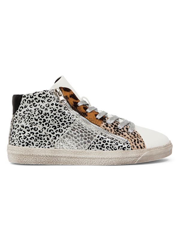 Ninety Union Mia Leopard Print Sneakers